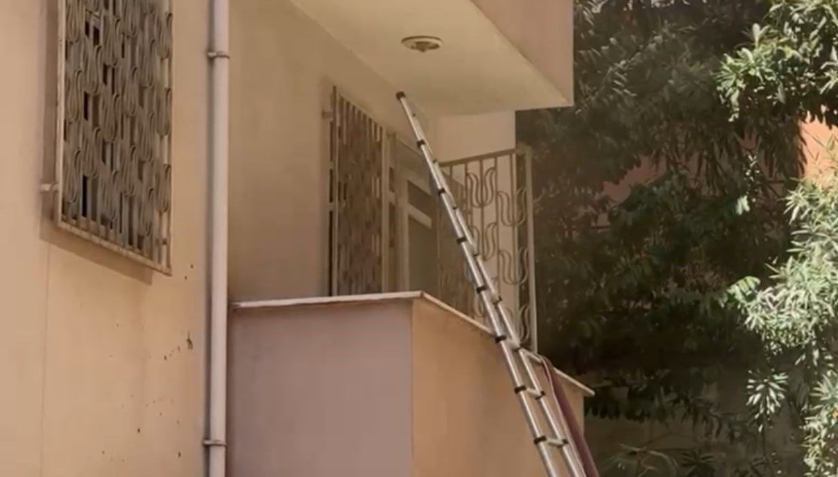 kocaelide 5 katli apartmanda yangin panigi dsHGxvCy