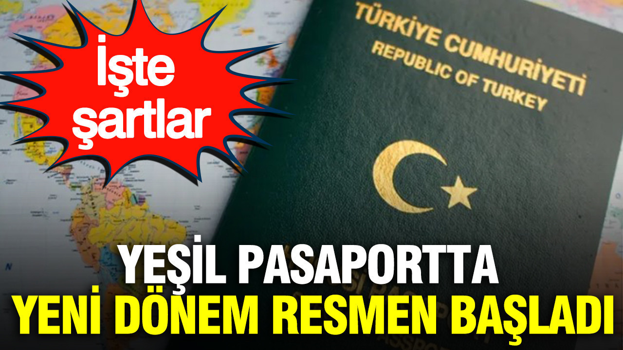 Yeşil pasaportta yeni dönem resmen başladı: Sistem tamamen değişti Haber gorseli
