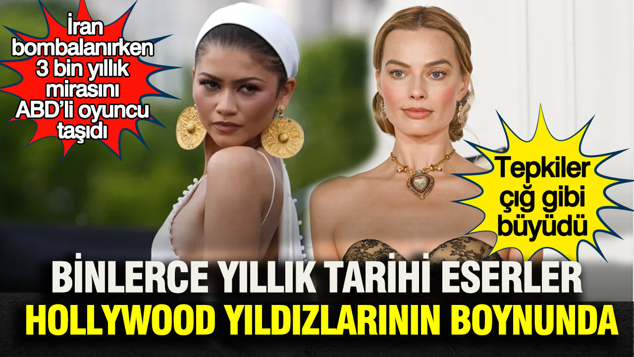 Binlerce yıllık tarihi eserler Hollywood yıldızlarının boynunda: Tepkiler çığ gibi büyüdü Img